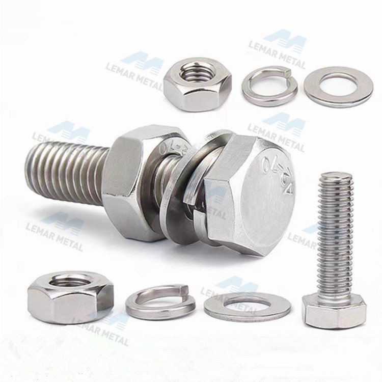 Stainless Steel Hex Head Screws Bolts