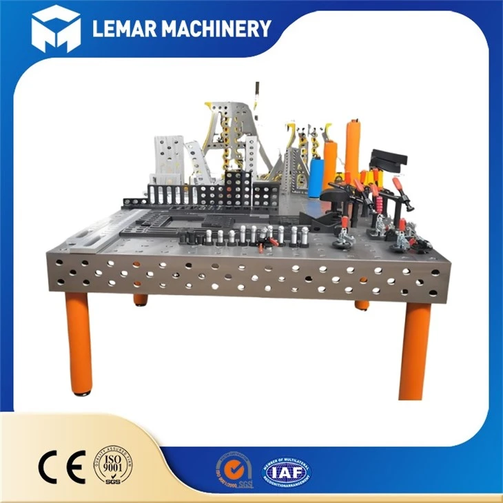 3D Welding Table with Fixtures