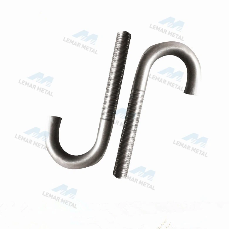 5---J type anchor bolts stainless steel material