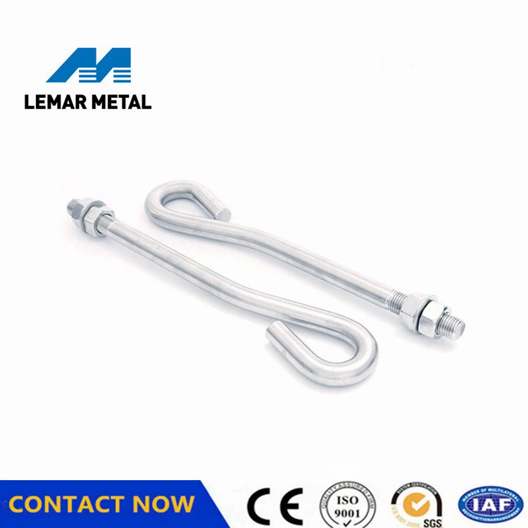 9 Shaped Foundation Bolt