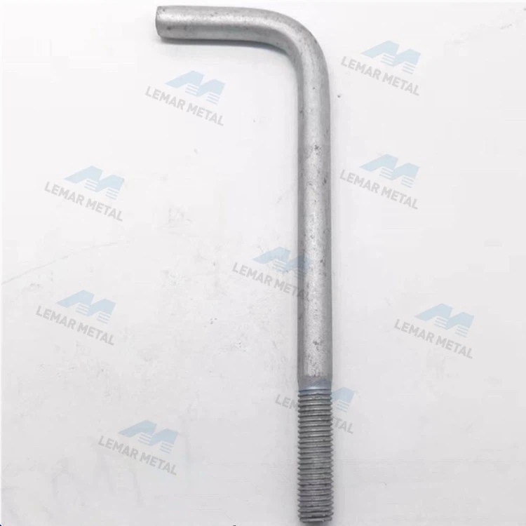 Hot Dip Galvanized L-Bolts