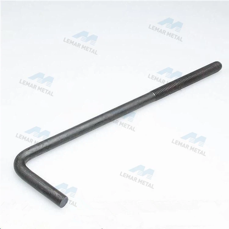 L type foundation bolt