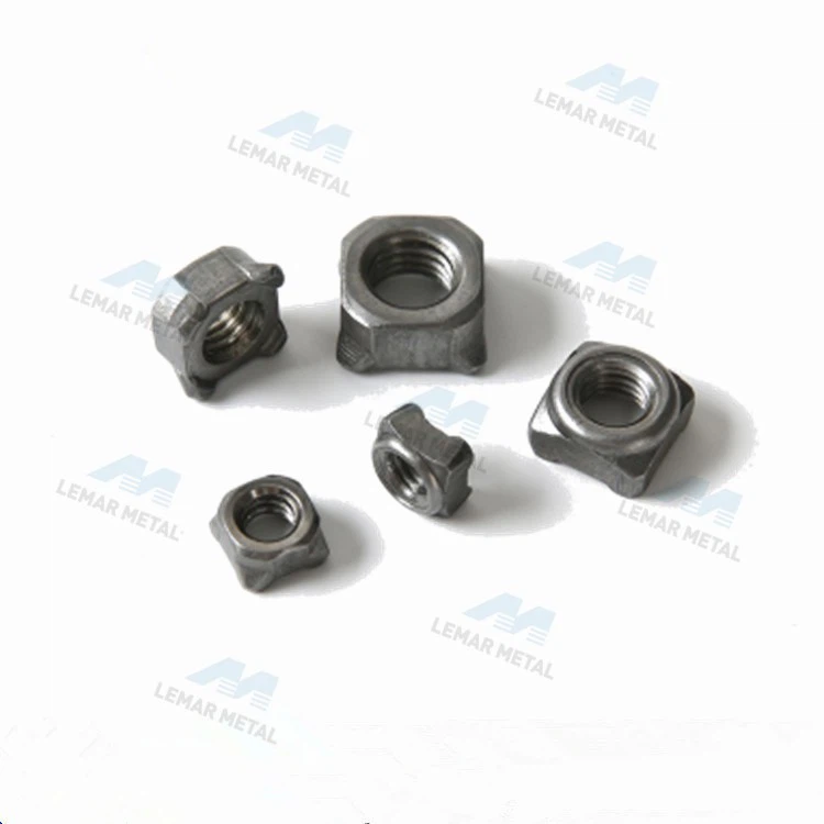 Carbon steel square weld nuts