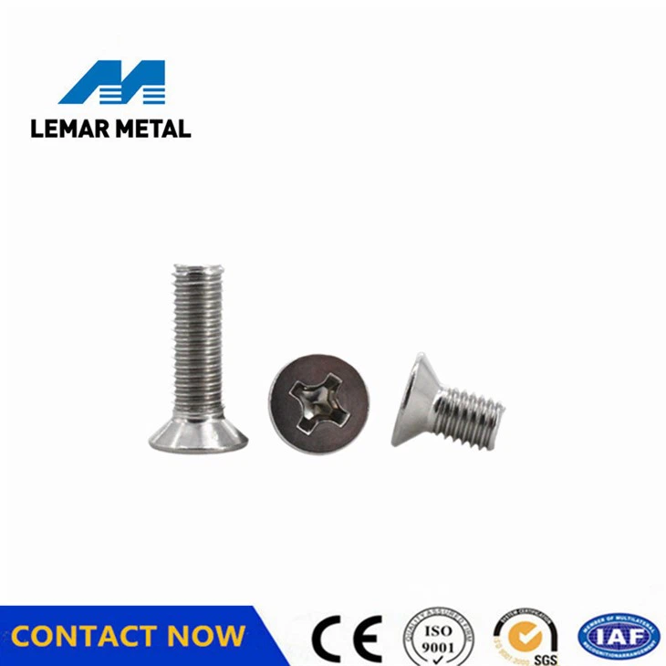 Cross Countersunk Machine Screw