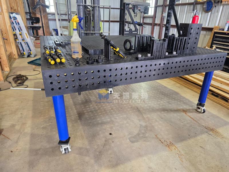 US Client Customized D19 Modular 3D Welding Worktable Case US Client Customized D19 Modular 3D Welding Worktable Case