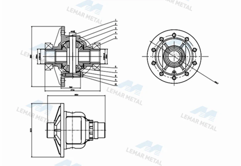 Differential Cover Bolt Set Differential Cover Bolt Set