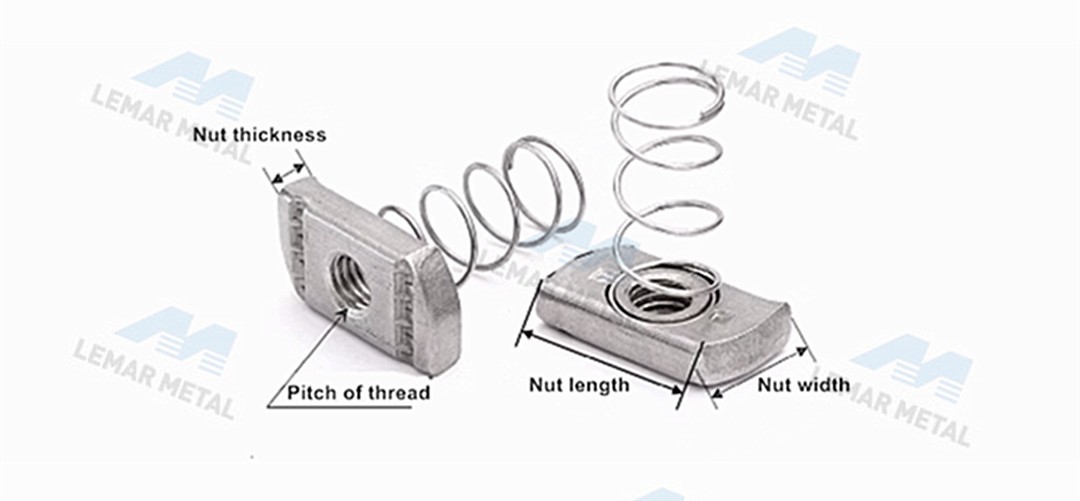 Spring Channel Nuts Spring Channel Nuts