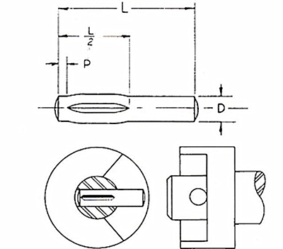 Metal Grooved pins Metal Grooved pins