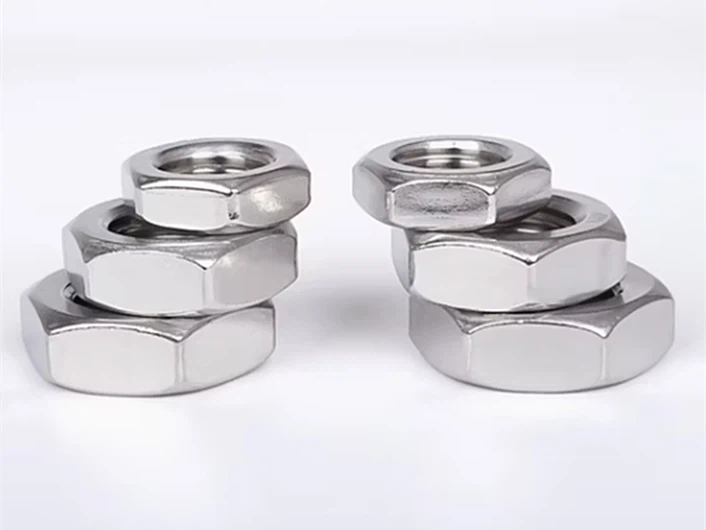 Stainless Steel Hex Thin Nuts Stainless Steel Hex Thin Nuts