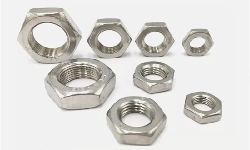 Steel thin nut Steel thin nut