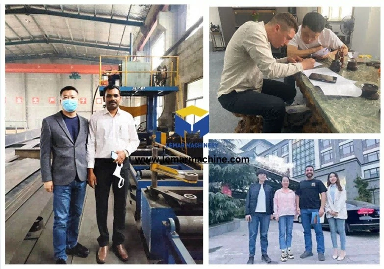 customer visit welding table factory customer visit welding table factory