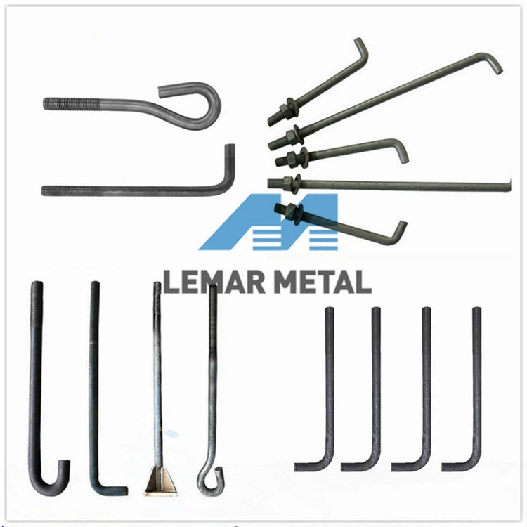 6--ZINC PLATED L bolts 6--ZINC PLATED L bolts