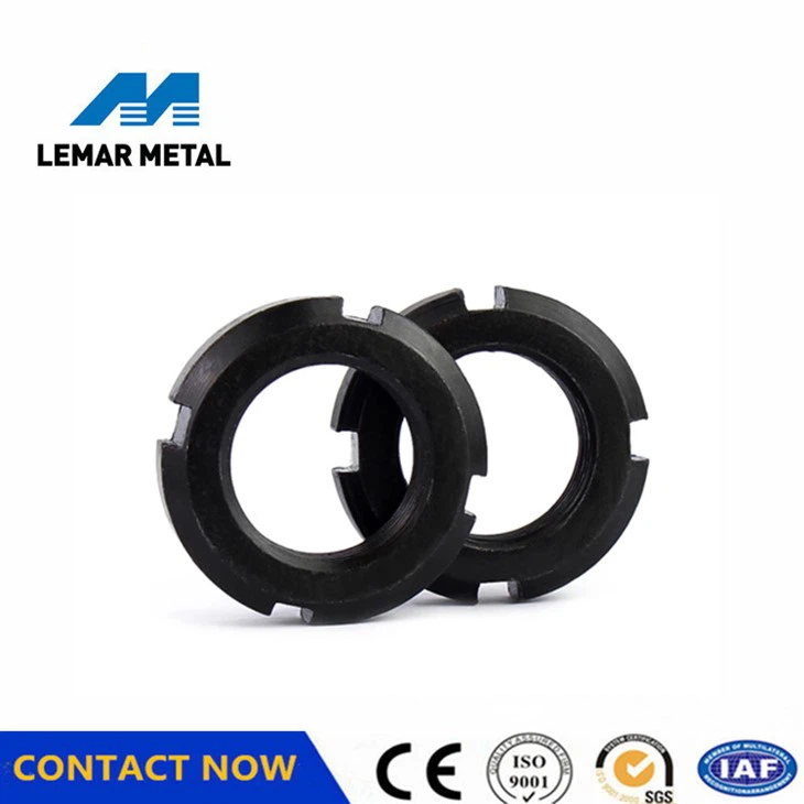 Slotted Round Nuts DIN 1804 Slotted Round Nuts DIN 1804