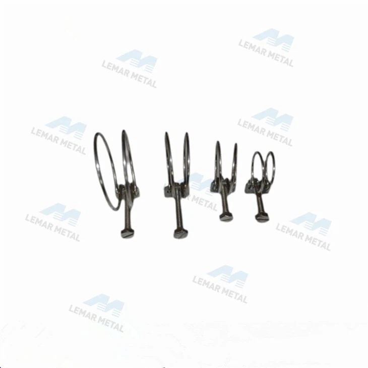 Stainless Steel Double Wire Hose Clamp