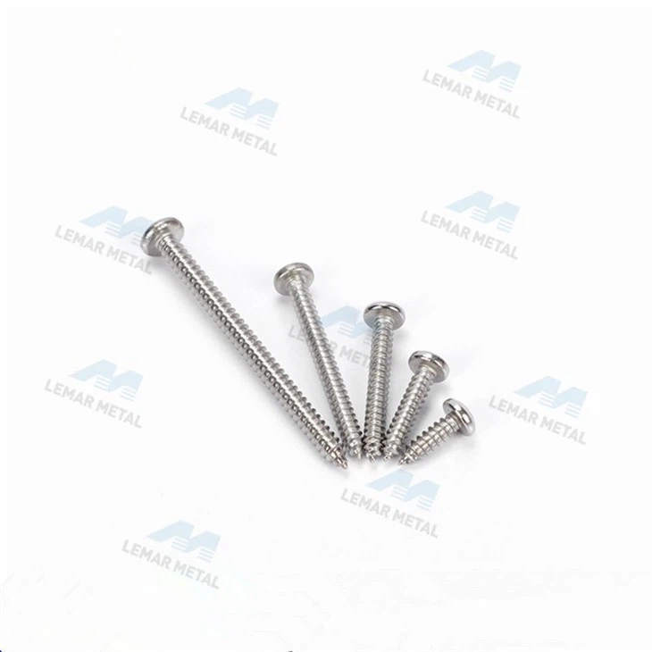 Cross head self tapping screws