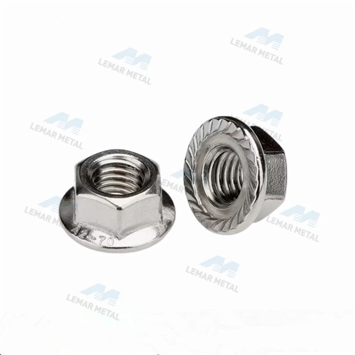 Steel Serrated Hex Flange Nut