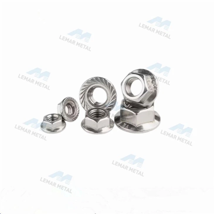 Steel Serrated Hex Flange Nut